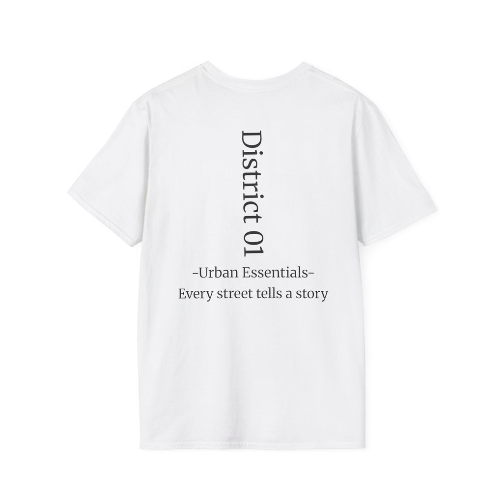 Urban District Minimalist Tee – White | Streetwear Essentials