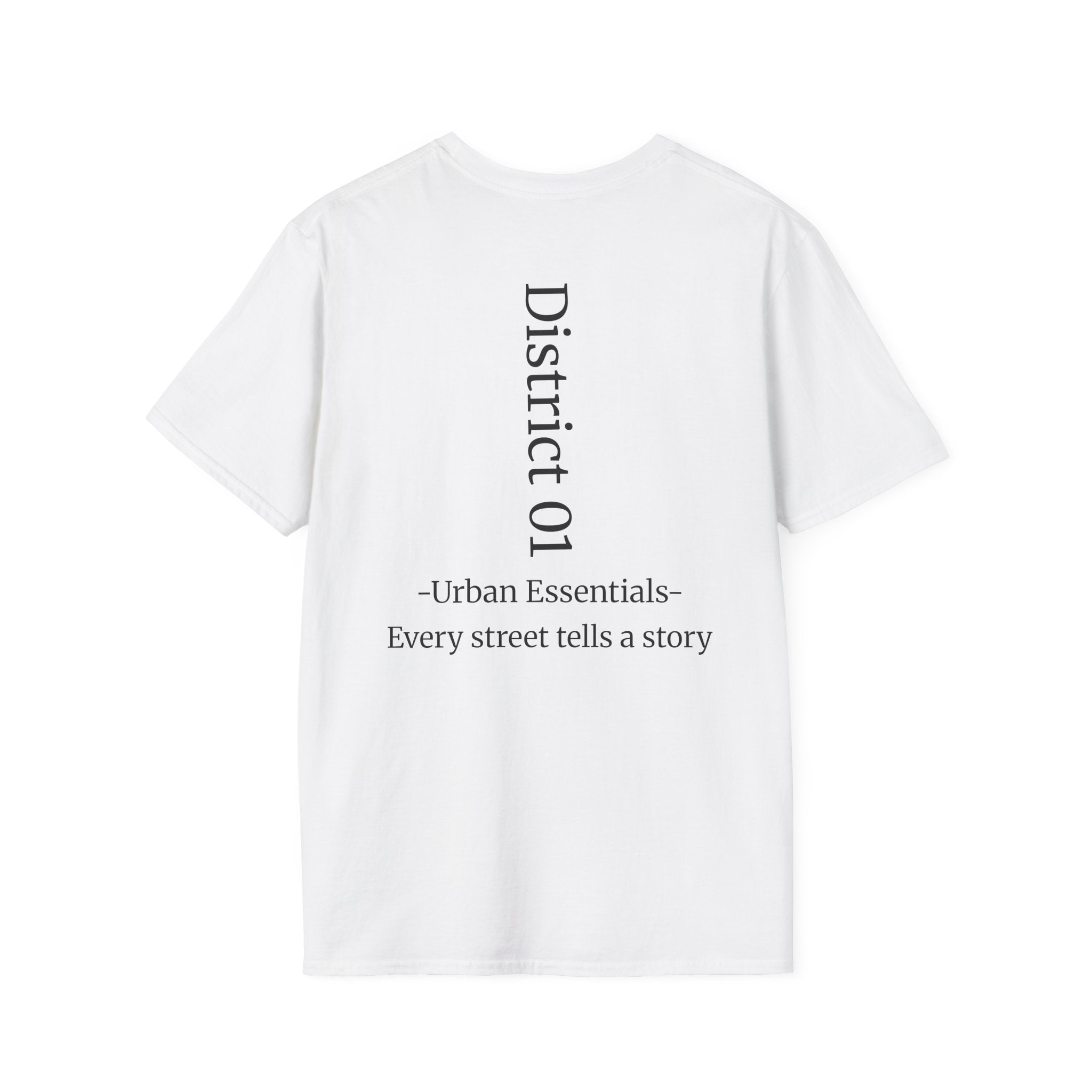 Urban District Minimalist Tee – White | Streetwear Essentials