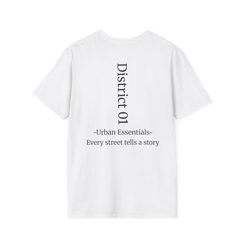 Urban District Minimalist Tee – White | Streetwear Essentials