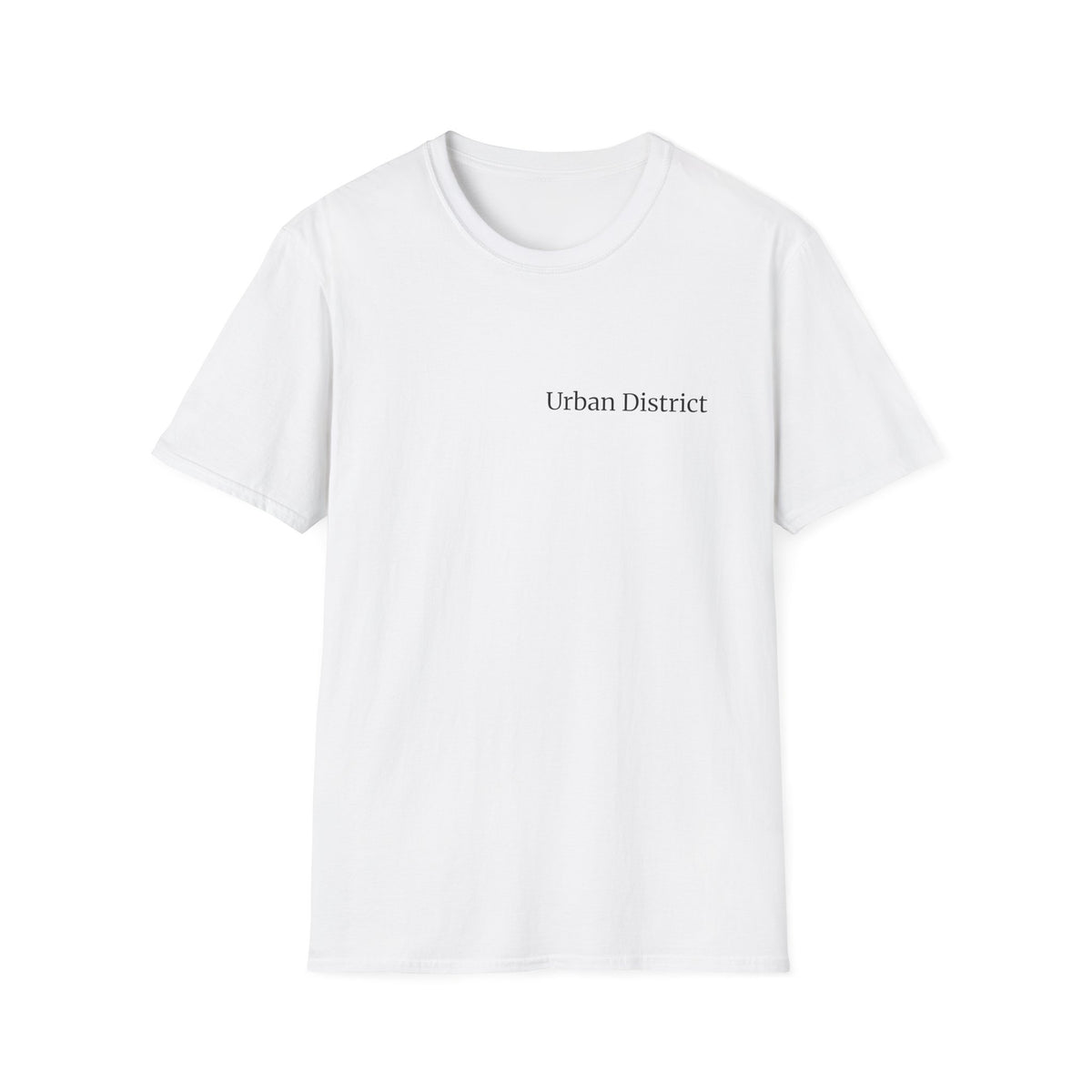 Urban District Minimalist Tee – White | Streetwear Essentials
