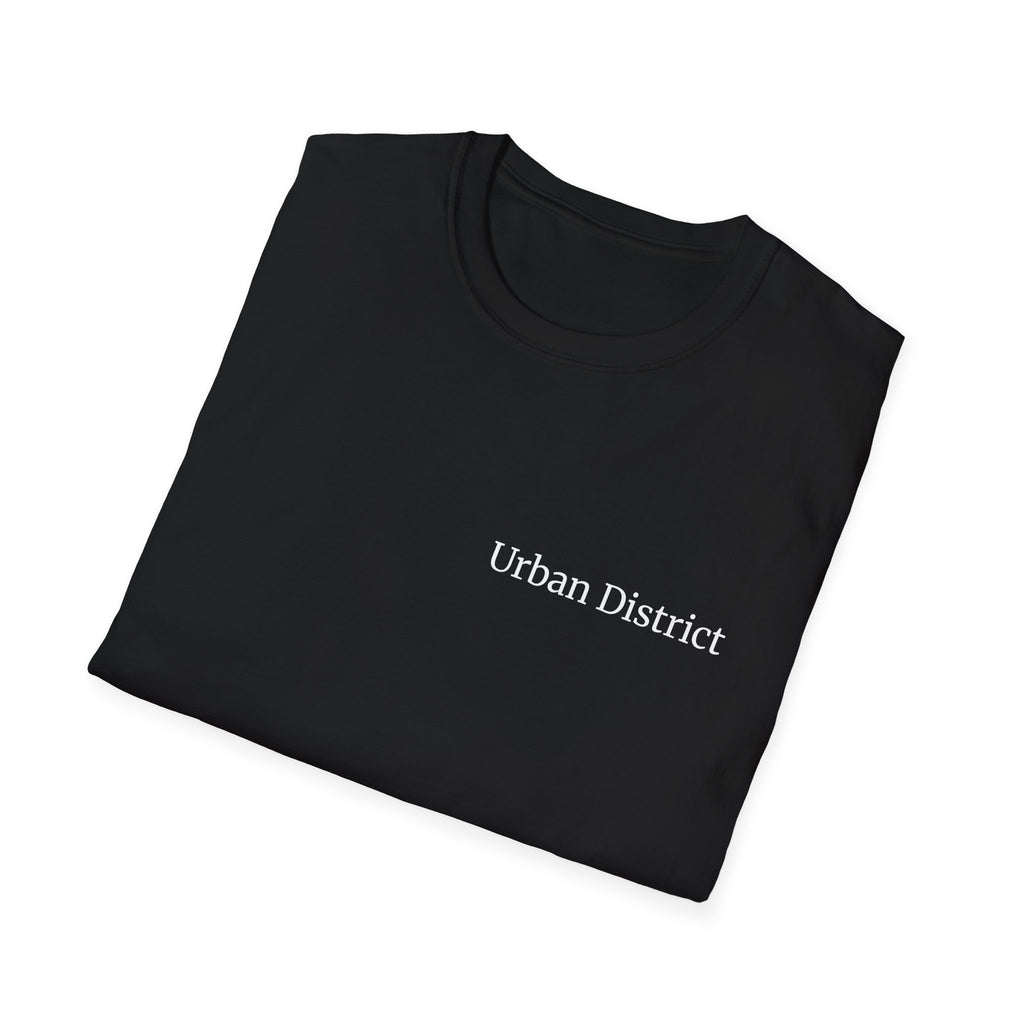 Urban District Minimalist Tee – Black