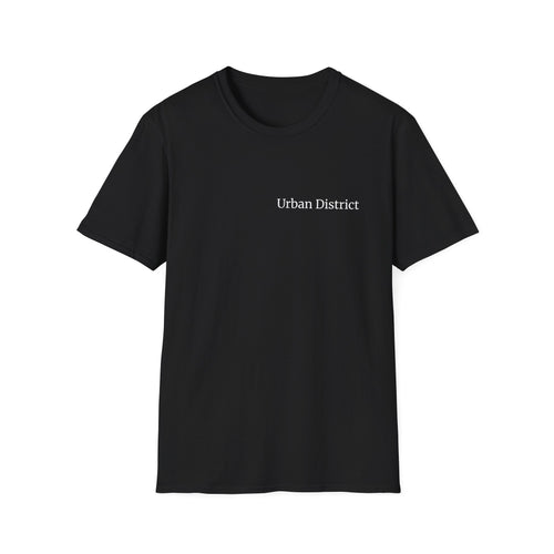 Urban District Minimalist Tee – Black